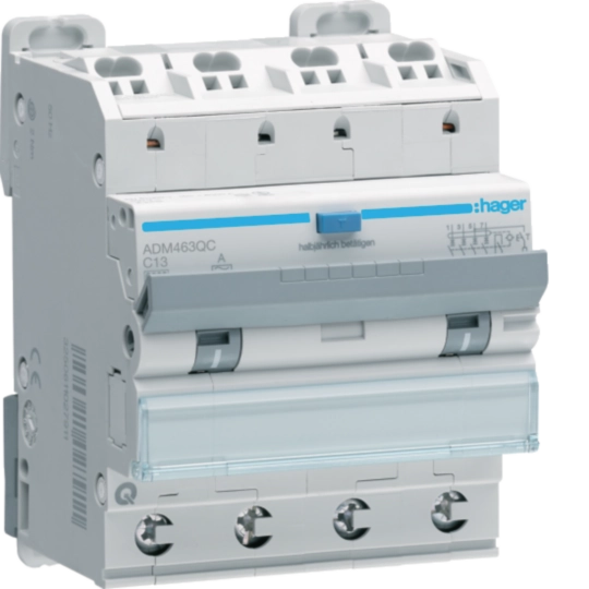 RCBO 4P Typ A 6 kA (EN/IEC61009)