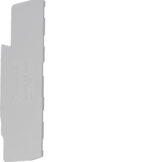 Endplatte und Trenn­platte