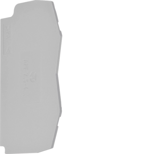 Endplatte und Trenn­platte