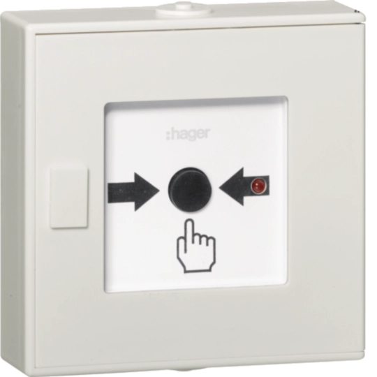 Nicht­au­to­ma­ti­scher Melder für Gefah­ren­mel­de­system