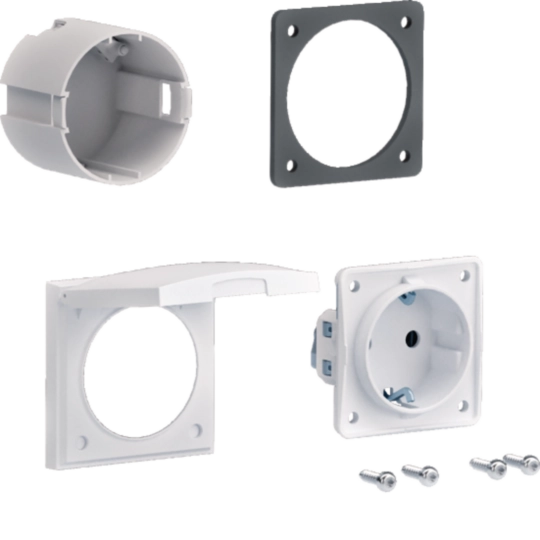 Kompo­nenten für Verdrah­tung, Kabe­l­ein­füh­rung und Kabel­be­fes­ti­gung